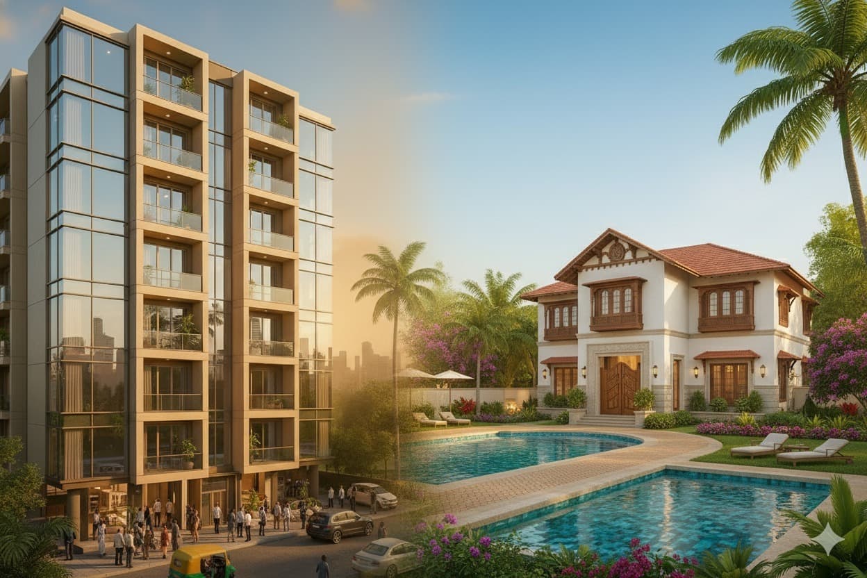 Villas vs Builder Floors: Which Offers Better ROI in Gurgaon?